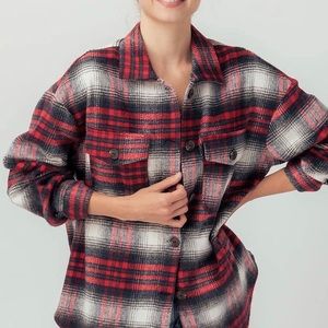 Urban Daizy oversized flannel “Shacket”